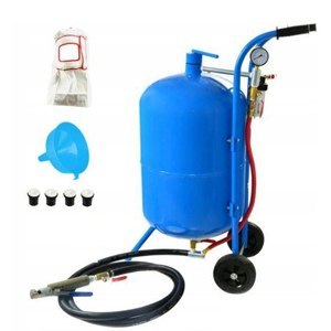 MOBILNA PIASKARKA SYFONOWA Z LEJKIEM, 76 L KING TONY