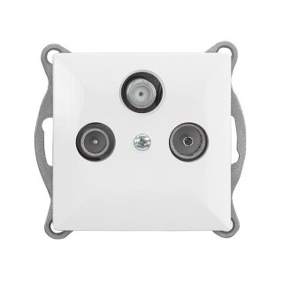 PERŁA GNIAZDO ABONENCKIE 'RTV' SATELITARNE 3DB ABEX