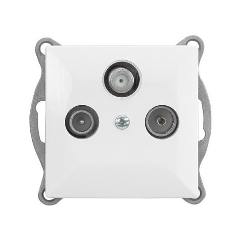 PERŁA GNIAZDO ABONENCKIE 'RTV' SATELITARNE 3DB ABEX