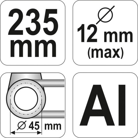 GIĘTARKA DO PRZEWODÓW HAMULC. MAX.12MM YATO