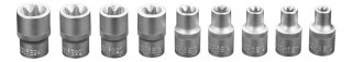 KLUCZE NASADOWE 1/2 TORX ZESTAW 9 SZTUK NEO