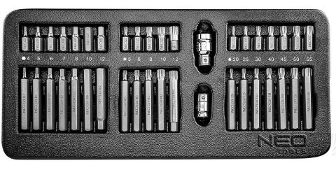 KOŃCÓWKI WKRĘTAKOWE 30-75 MM ZESTAW 40 SZTUK WKŁADKA NEO