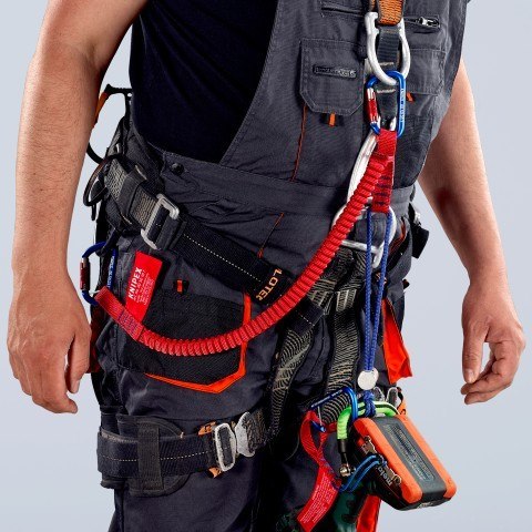 LINKA ZABEZPIECZAJĄCA Z KARABIŃCZYKIEM KNIPEX