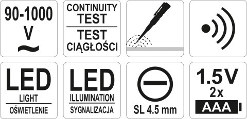 PRÓBNIK NAPIĘCIA INDUKCYJNY YATO