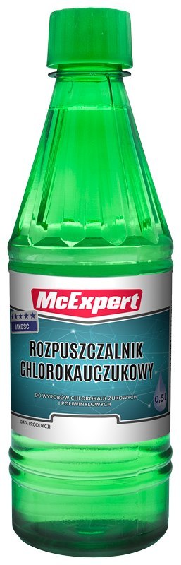 ROZPUSZCZALNIK CHLOROKAUCZUKOWY 0,5L MC EXPERT