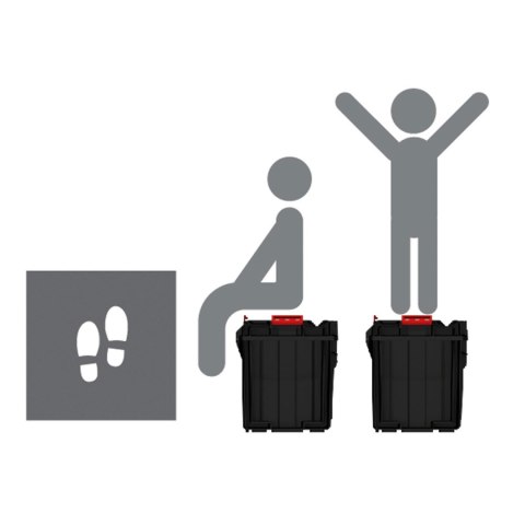 SKRZYNKA NARZĘDZIOWA QBRICK ONE 2.0 450 BASIC QBRICK