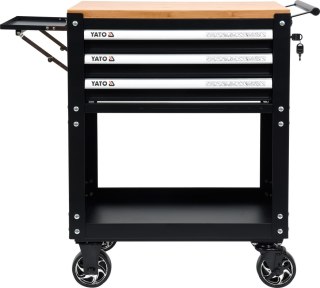 SZAFKA SERWISOWA NA KÓŁKACH + NARZEDZIA 162 CZĘŚCI YATO