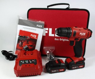 WIERTARKO-WKRĘTARKA DD 10.8 LD + AP 10.8/2.5 + CA 10.8 FLEX