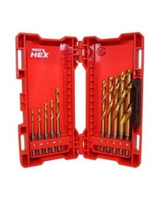 WIERTŁO DO METALU HSS TI.10PC SET-10 PC MILWAUKEE