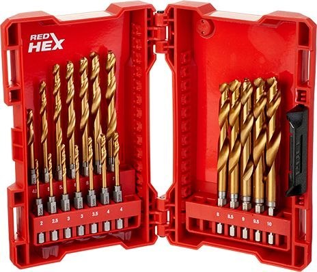 WIERTŁO DO METALU HSS TI.19PC SET-19 PC MILWAUKEE