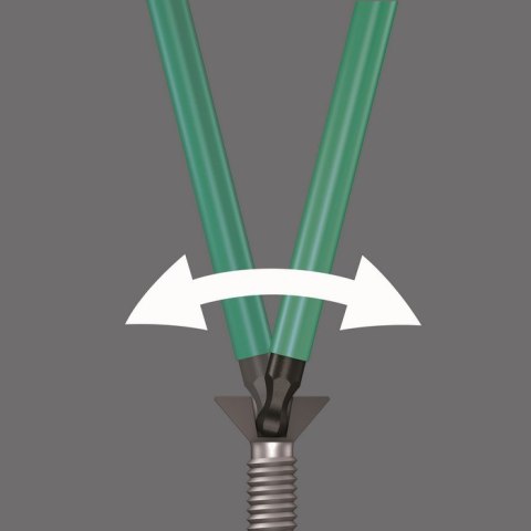 KLUCZ TRZPIENIOWY SZEŚCIOKĄTNY DŁUGI Z KULKĄ HEX PLUS 6MM WERA