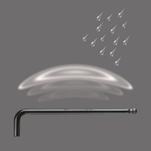 KLUCZ TRZPIENIOWY SZEŚCIOKĄTNY DŁUGI Z KULKĄ HEX PLUS 6MM WERA