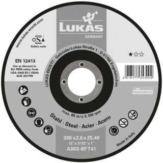 TARCZA PŁASKA T1A 400*4.0*32 A30T-BF PREMIUMFLEX ROTTLUFF