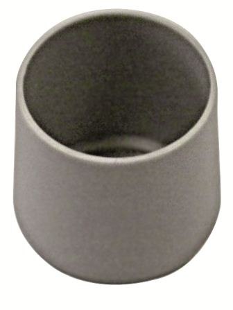 ZAŚLEPKA PLASTIKOWA DO RUR CZARNA 25MM HSI