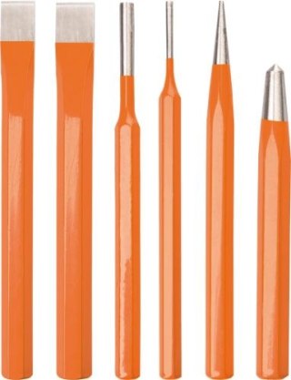 ZESTAW WYBIJAKÓW PRZECINAKÓW I PUNKTAKÓW 6 SZTUK NEO