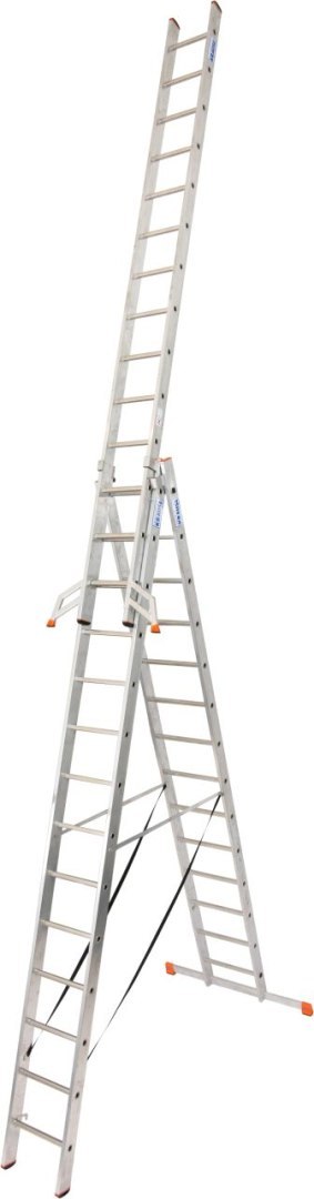 DRABINA ALUMINIOWA 3-ELEMENTOWA TRIBILO 3*14 SZCZEBLI KRAUSE
