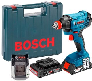 KLUCZ UDAROWY AKUMULATOROWY GDX 180-LI 2*3.0AH 1/2'+1/4' BOSCH