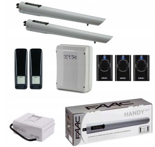 NAPĘD DO BRAM SKRZYDŁOWYCH - ZESTAW STARTOWY HANDY 24 V FAAC