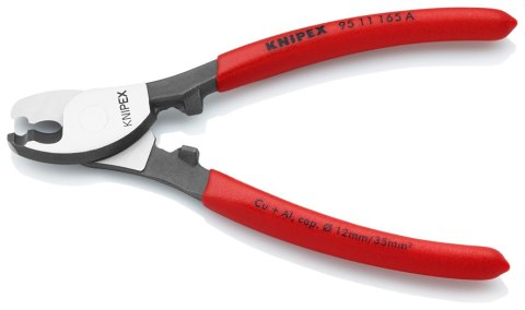 NOŻYCE DO KABLI 165MM KNIPEX