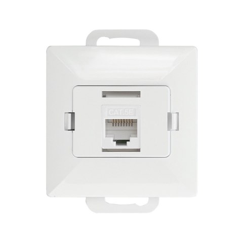 PERŁA GNIAZDO KOMPUTEROWE RJ45 POJEDYŃCZE NIEEKRANOWANE 5KAT ABEX