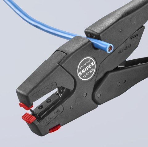 SAMONASTAWNE SZCZYPCE DO ŚCIĄGANIA IZOLACJI KNIPEX