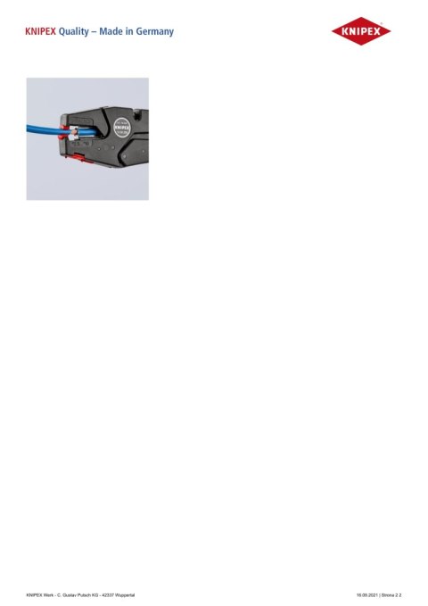 SAMONASTAWNE SZCZYPCE DO ŚCIĄGANIA IZOLACJI KNIPEX