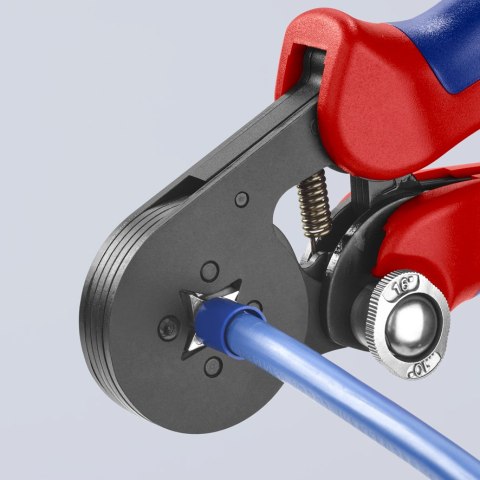 SAMONASTAWNE SZCZYPCE DO ZAGNIATANIA TULEJEK 180MM KNIPEX