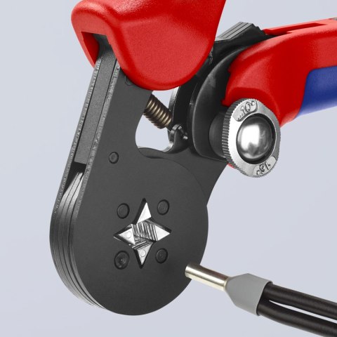 SAMONASTAWNE SZCZYPCE DO ZAGNIATANIA TULEJEK 180MM KNIPEX