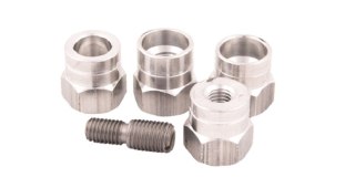 ZESTAW ADAPTERÓW /PRZEJŚCIÓWEK DO GŁOWIC ŻYŁKOWYCH MAKITA