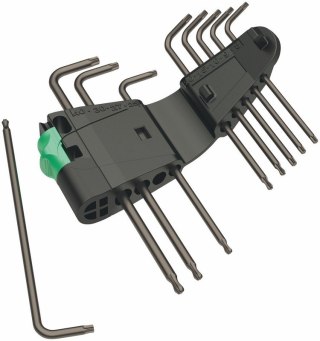 ZESTAW KLUCZY TRZPIENIOWYCH TORX BLACKLASER WERA