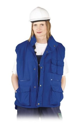 BEZRĘKAWNIK OCIEPLANY KORMORAN NIEBIESKI ROZMIAR XL UN