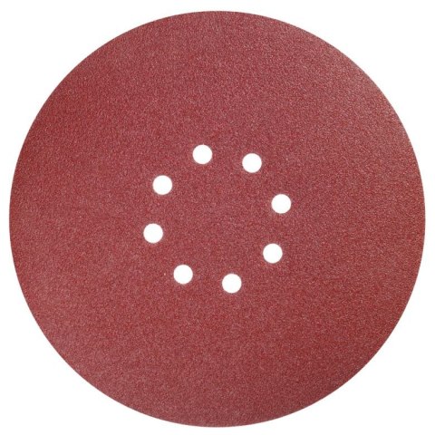 KRĄŻKI ŚCIERNE 225MM 5 SZTUK GR.80 225MM Z OTWORAMI DEDRA