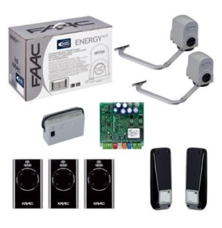 NAPĘD DO BRAM SKRZYDŁOWYCH - ZESTAW STARTOWY ENERGY 24 V-391 FAAC