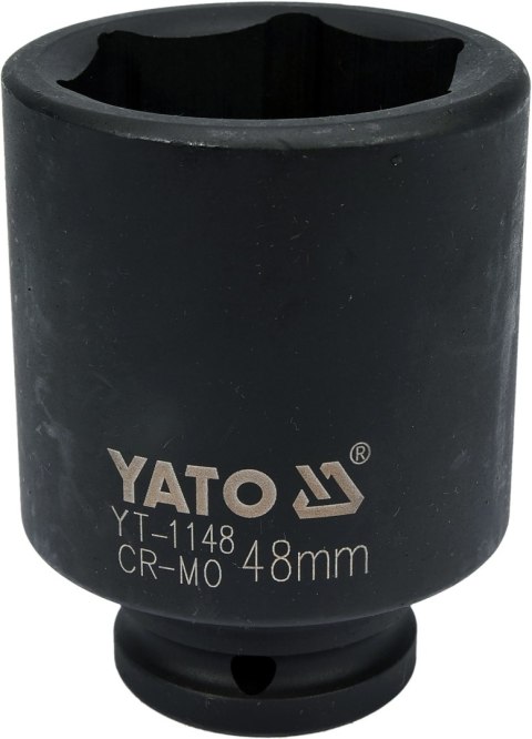 NASADKA DŁUGA UDAROWA 6-KĄTNA 3/4'' 48MM YATO