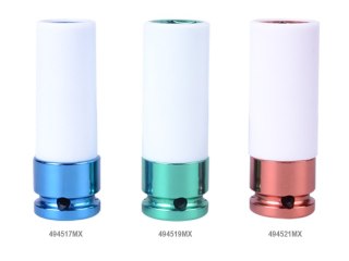 NASADKA DŁUGA UDAROWA CIENKOŚCIENNA Z TULEJĄ 1/2'' 19MM*80 KING TONY