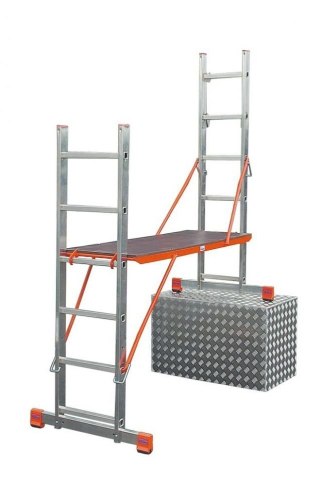 RUSZTOWANIE DRABINOWE VARIO TOP 2X6 WYSOKOŚĆ ROBOCZA 3.0M KRAUSE