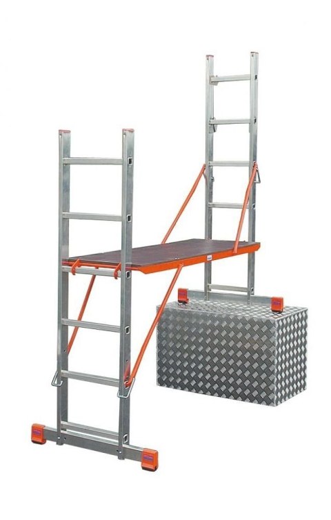 RUSZTOWANIE DRABINOWE VARIO TOP 2X6 WYSOKOŚĆ ROBOCZA 3.0M KRAUSE