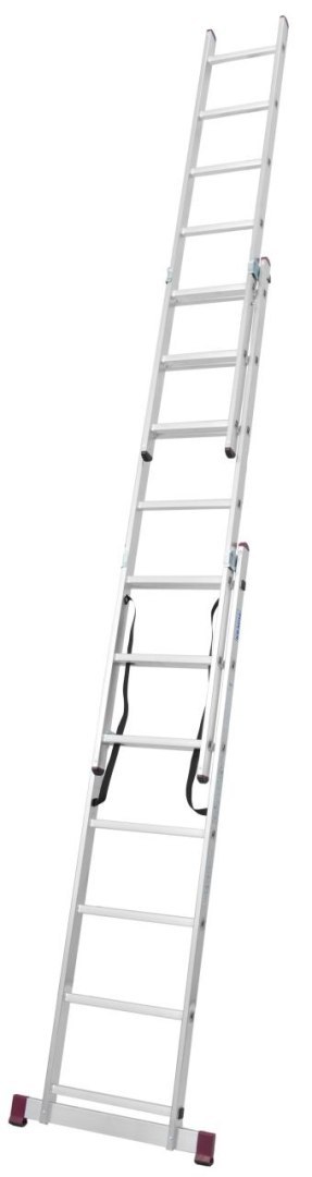 DRABINA ALUMINIOWA 3-ELEMENTOWA CORDA 3*7 SZCZEBLI KRAUSE