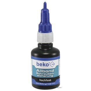 KLEJ DO ZABEZPIECZENIA GWINTÓW,WYSOK WYTRZYM 30ML BEKO