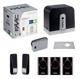 NAPĘD DO BRAM PRZESUWNYCH - ZESTAW STARTOWY CYCLO 24V- C721 FAAC