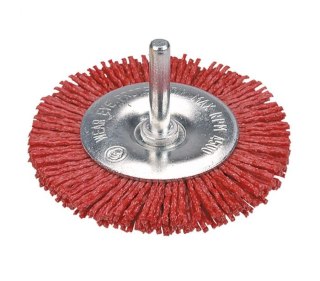 SZCZOTKA ŚCIERNA TARCZOWA Z TRZPIENIEM 100M VERTO