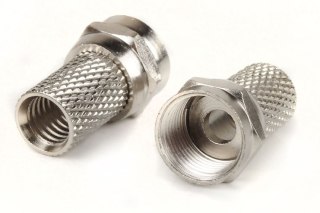 ZŁĄCZE TYPU F NA KABEL RG6 Z USZCZELKĄ GUMOWĄ 7/20MM UN