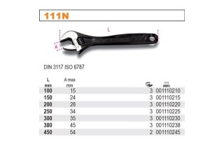 KLUCZ PŁASKI NASTAWNY ZE SKALĄ 3080MM BETA