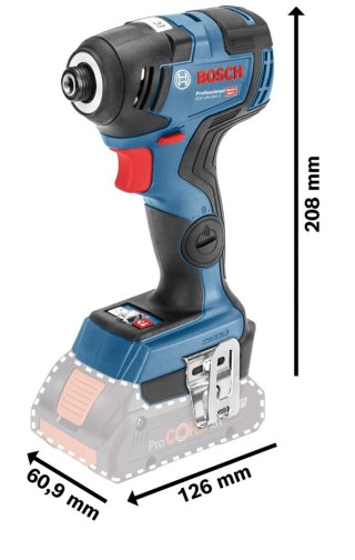 KLUCZ UDAROWY AKUMULATOROWY GDR 18V-200 C 2*5.0*AH BOSCH