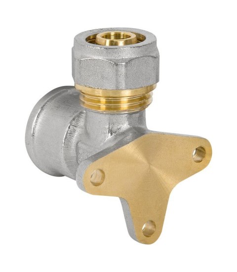 KOLANO PEX-AL-PEX CHROM Z ŁAPKAMI-1/2*20 DIAMOND