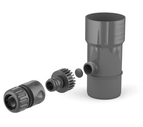 ODZYSKIWACZ WODY DESZCZOWEJ 63MM GRAFIT BRYZA