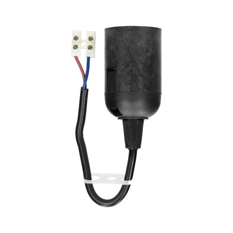 OPRAWKA REMONTOWA E27, CZARNA ORNO