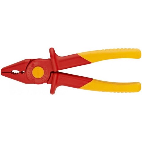 SZCZYPCE PŁASKIE Z TWORZYWA SZTUCZNEGO IZOLOWANE 180MM KNIPEX