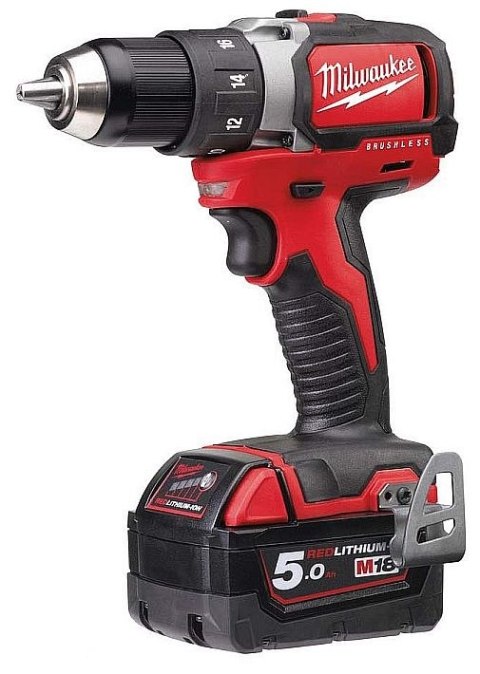 WIERTARKO-WKRĘTARKA BEZSZCZ. M18 BLDD2-502X 2*5.0AH MILWAUKEE