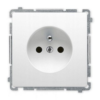 BASIC MODUŁ GNIAZDO 1-KROTNE Z/U 16A BIAŁE SIMON